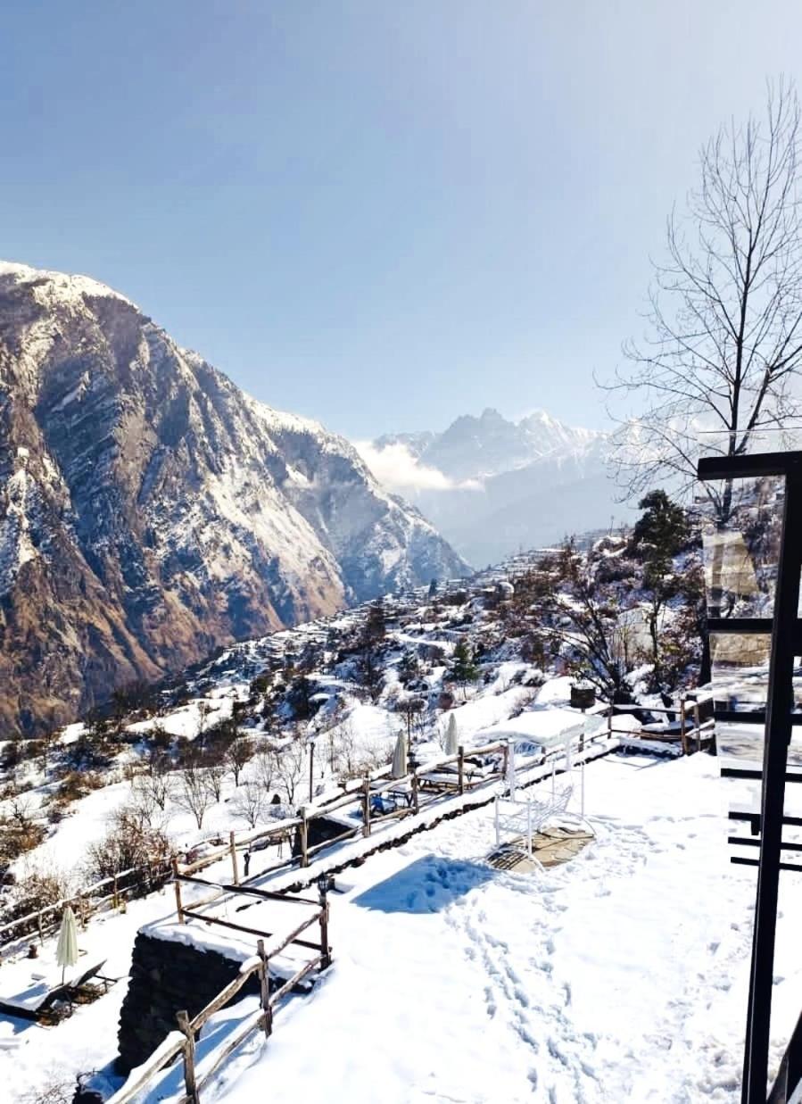 Faraway Cottages, Auli Joshīmath Dış mekan fotoğraf